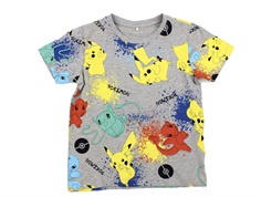 Name It grey melange Pokemon t-shirt